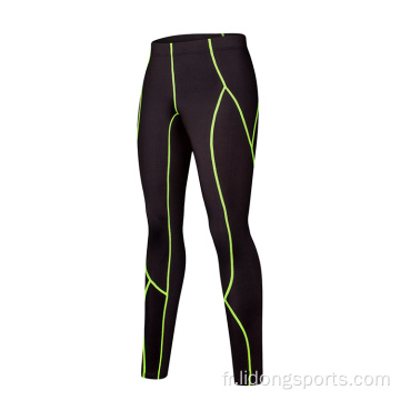 Pantalon de fitness spandex de gymnase en gros de gymnase